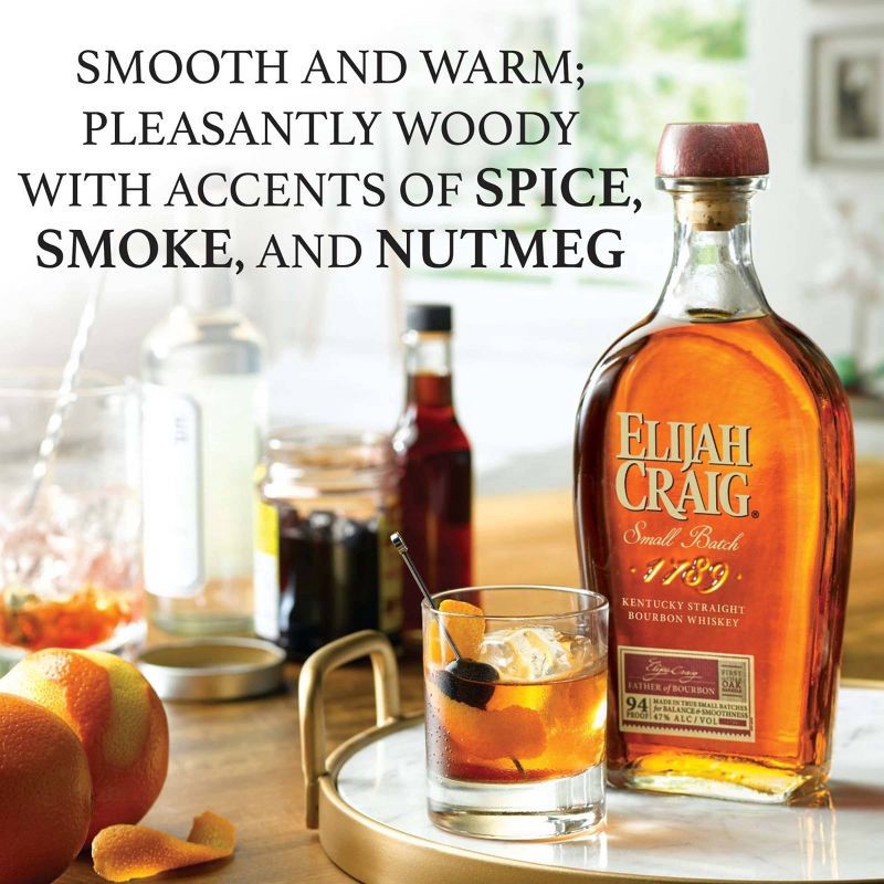 slide 2 of 10, Elijah Craig Bourbon Whiskey - 375ml Bottle, 375 ml