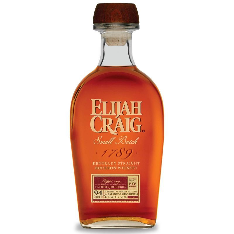 slide 1 of 10, Elijah Craig Bourbon Whiskey - 375ml Bottle, 375 ml