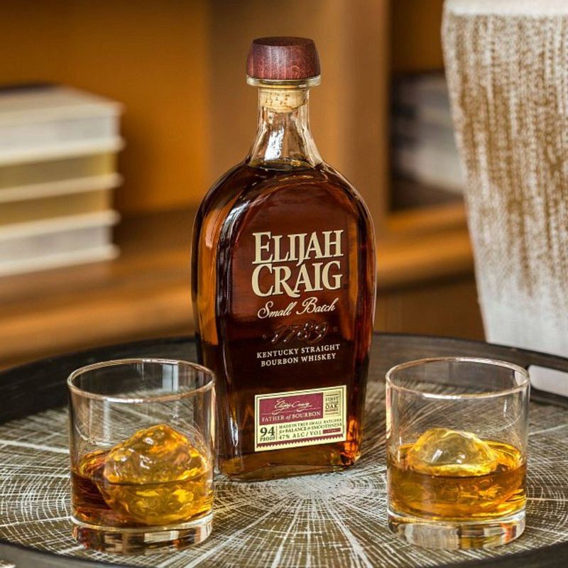 slide 4 of 10, Elijah Craig Bourbon Whiskey - 375ml Bottle, 375 ml