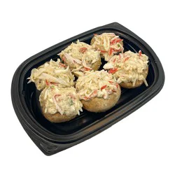 Dierbergs Kitchen Seafood Stuffed Mushrooms