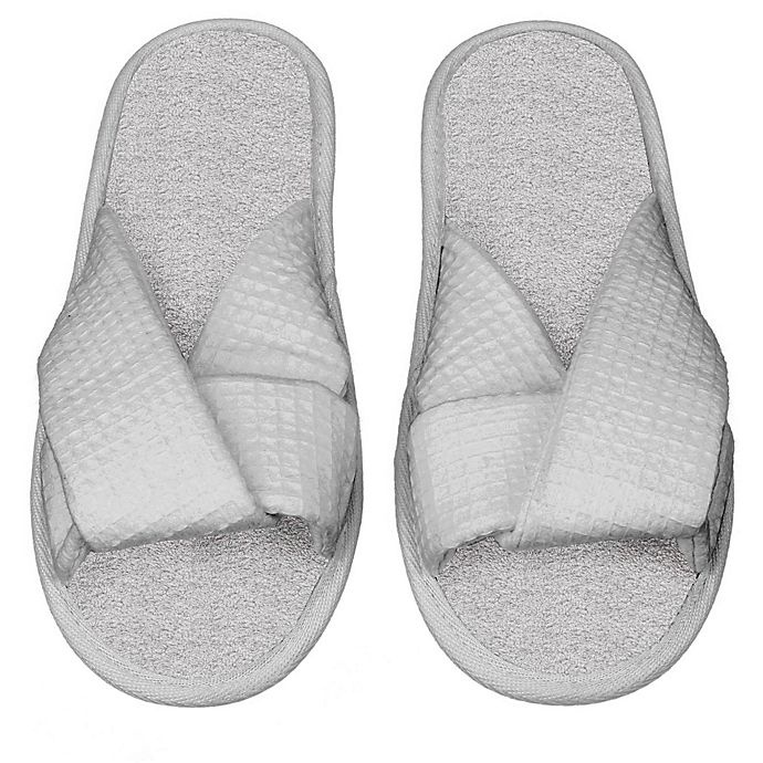 slide 1 of 1, Haven Size Small Criss Cross Slippers - Lunar Rock, 1 ct