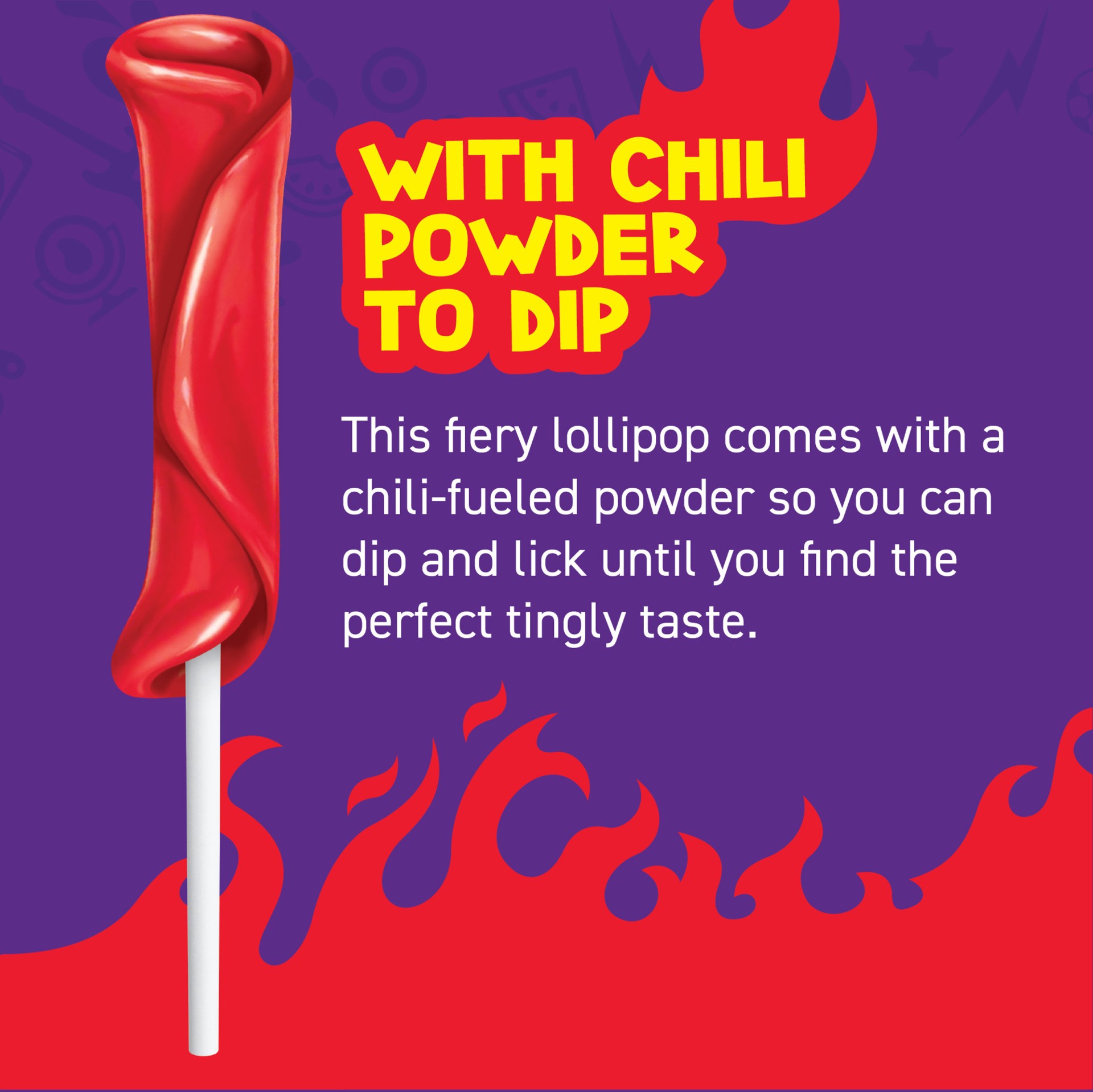 slide 5 of 5, Vero Takis Lollipop Chamoy Lollipop, 2.54 oz
