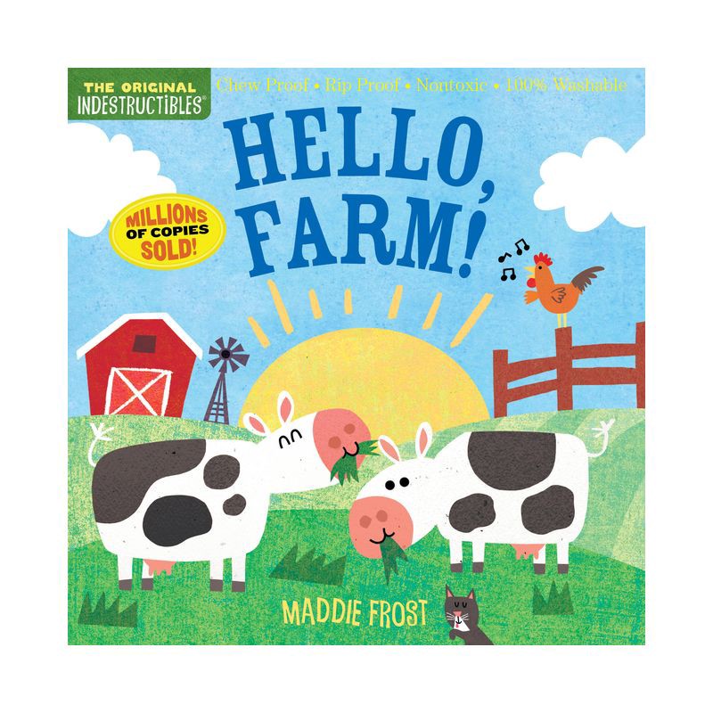 slide 1 of 1, Workman Indestructibles: Hello, Farm! (Novelty Book) - by Maddie Frost, 1 ct