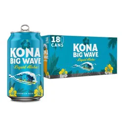 Kona Brewing Co. Kona Big Wave Golden Ale Beer - 18pk/12 fl oz Cans