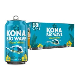 Kona Brewing Co. Kona Big Wave Golden Ale Beer - 18pk/12 fl oz Cans