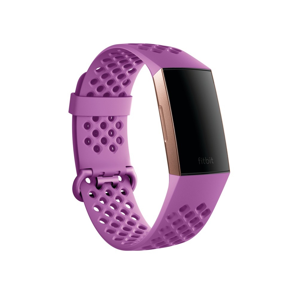 slide 3 of 4, Fitbit Charge 3 Sport Band Small - Berry, 1 ct