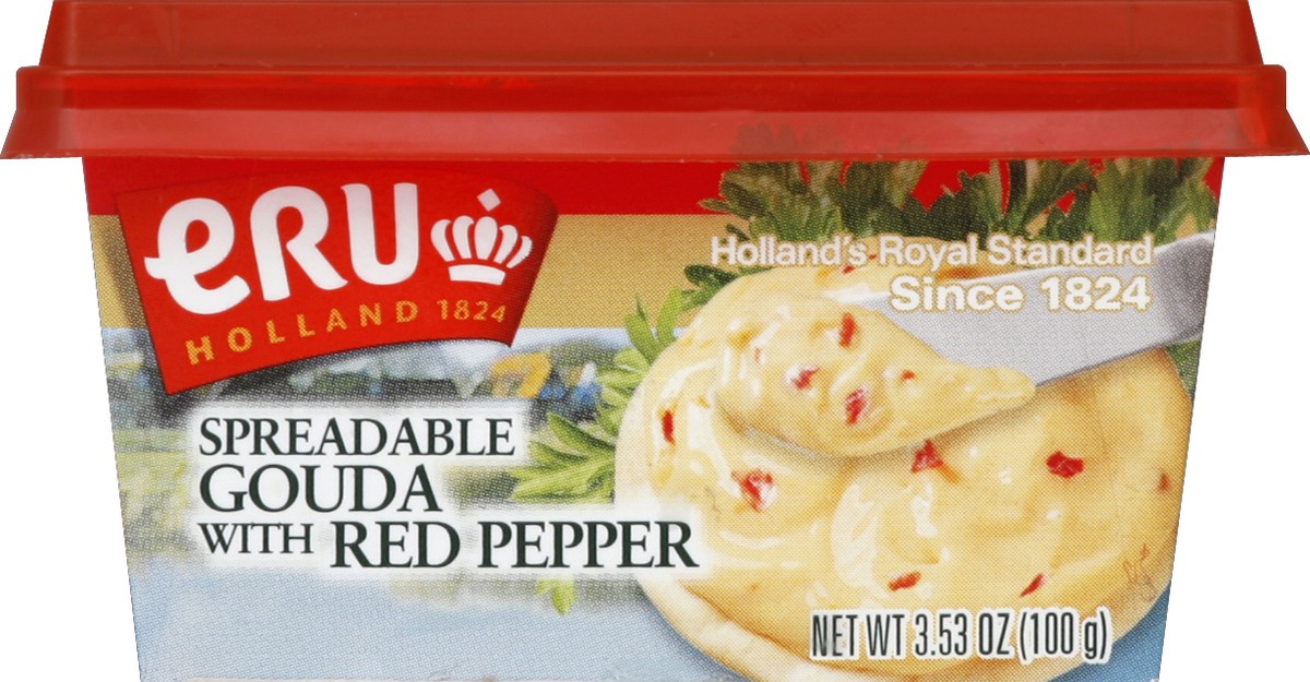 slide 2 of 4, Eru Holland Spreadable Gouda With Red Pepper, 3.5 oz