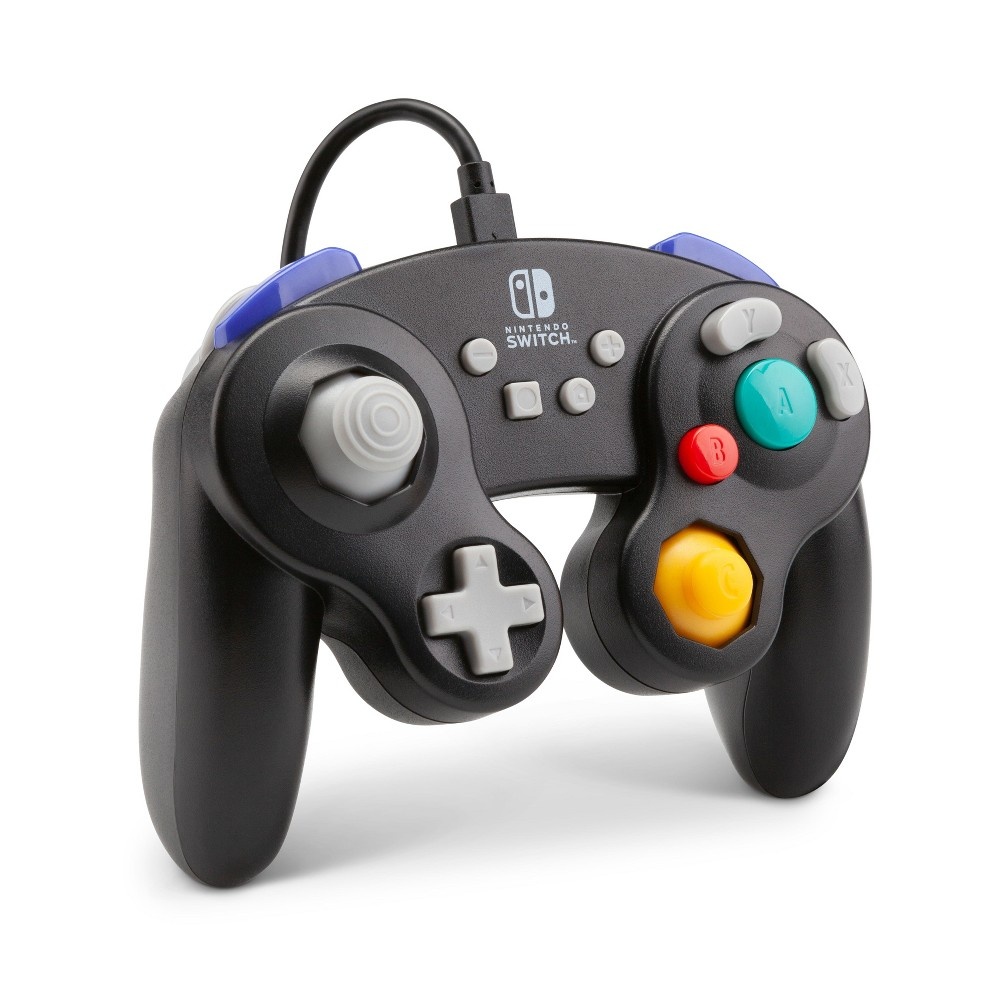 slide 10 of 11, PowerA Wired GameCube Controller for Nintendo Switch - Black, 1 ct