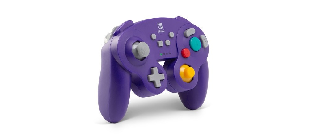 slide 2 of 9, PowerA Wireless Gamecube Controller for Nintendo Switch - Purple, 1 ct