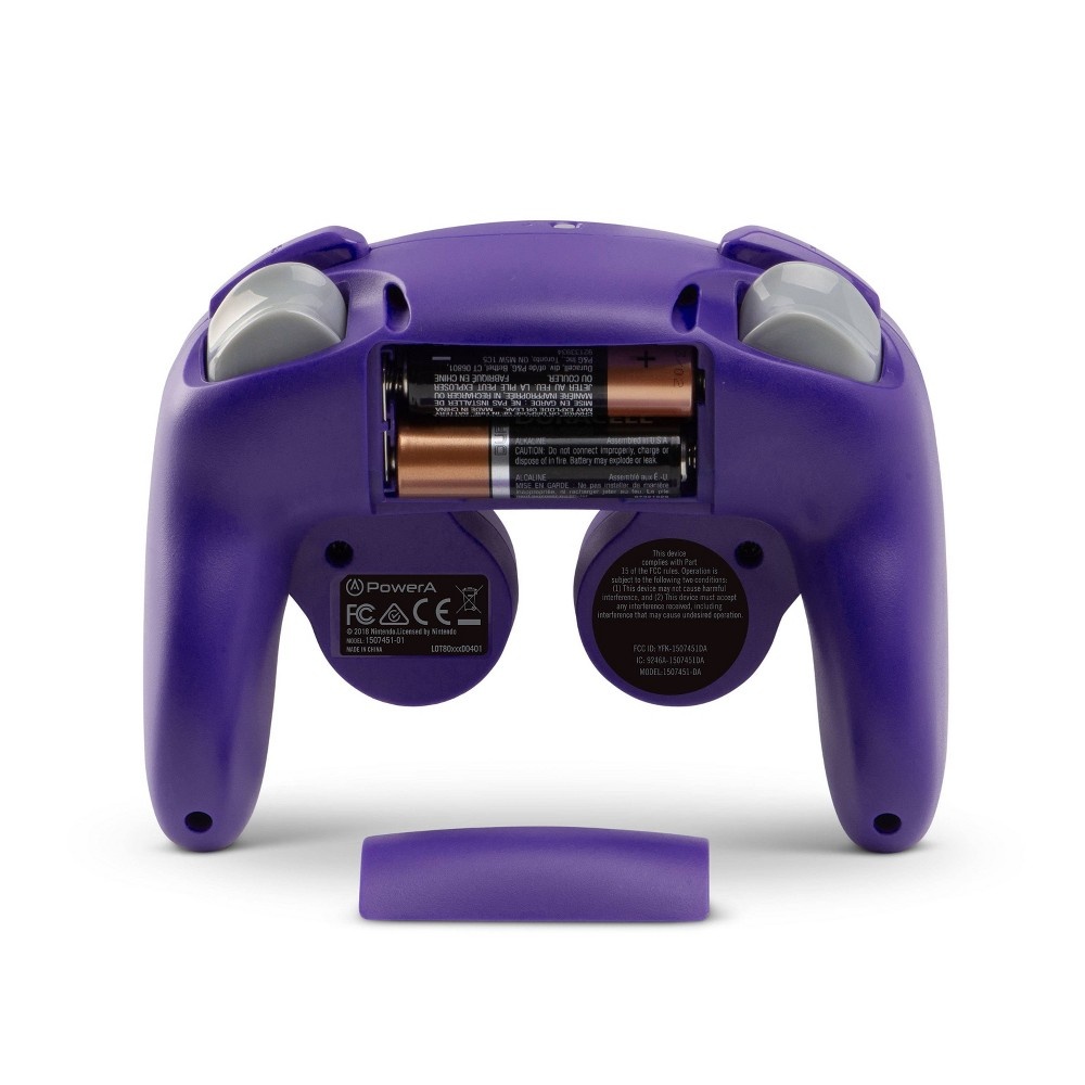 slide 5 of 9, PowerA Wireless Gamecube Controller for Nintendo Switch - Purple, 1 ct