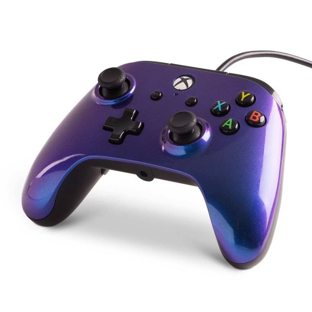 slide 6 of 11, PowerA Enhanced Wired Controller for Xbox One/Series X - Cosmos Nebula, 1 ct