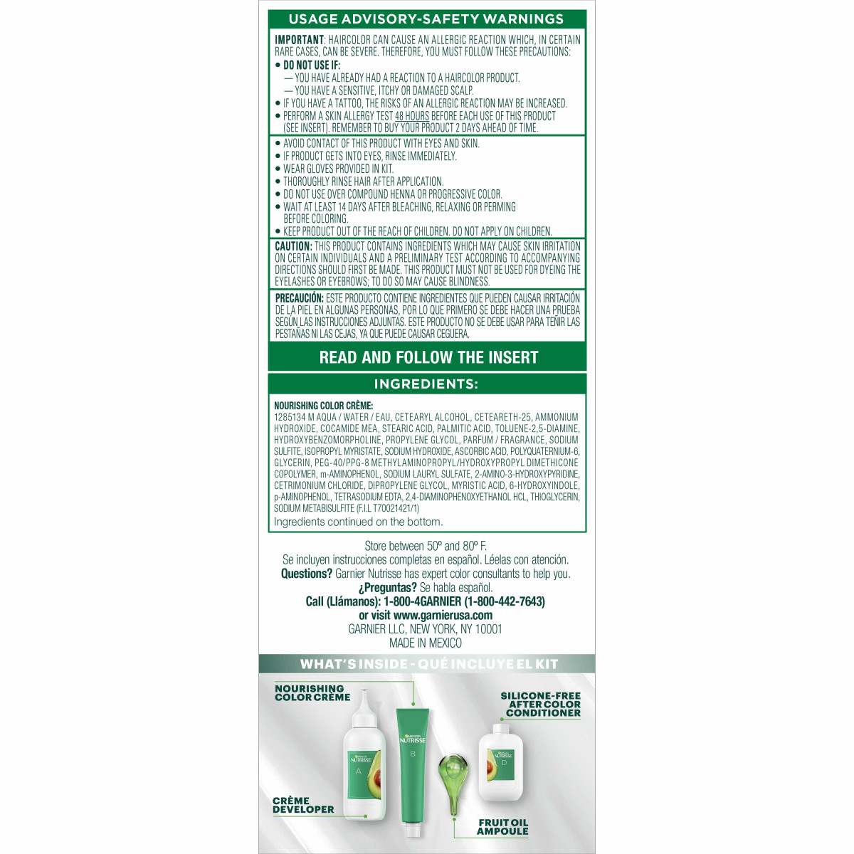 slide 13 of 25, Garnier Nourishing Hair Color Creme, 33 Darkest Golden Brown, 1 kit, 1 ct