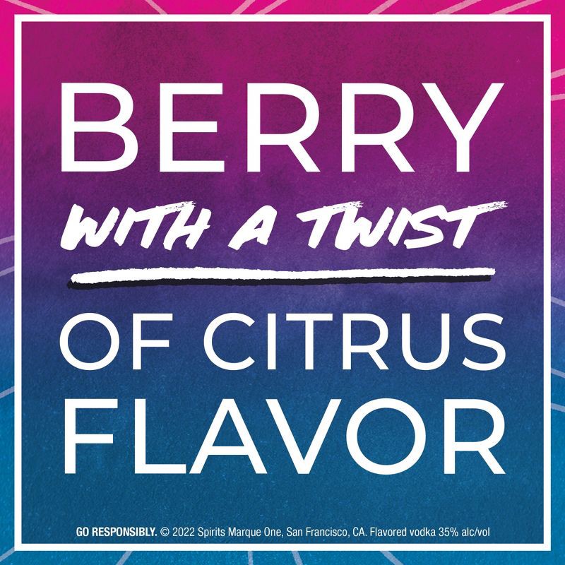 slide 4 of 7, SVEDKA Blue Raspberry Flavored Vodka - 1.75L Bottle, 1.75 liter