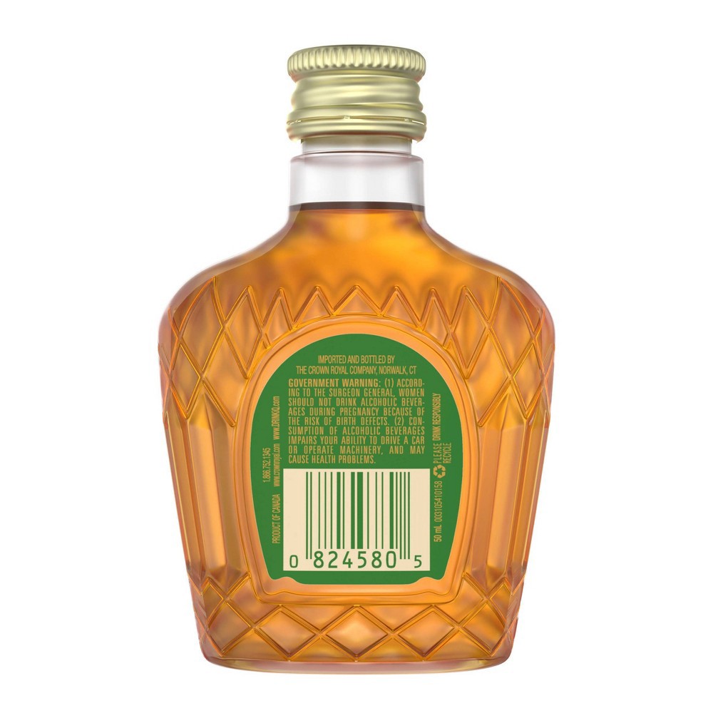 slide 2 of 4, Crown Royal Regal Apple Flavored Canadian Whisky - 50ml Plastic Bottle, 50 ml