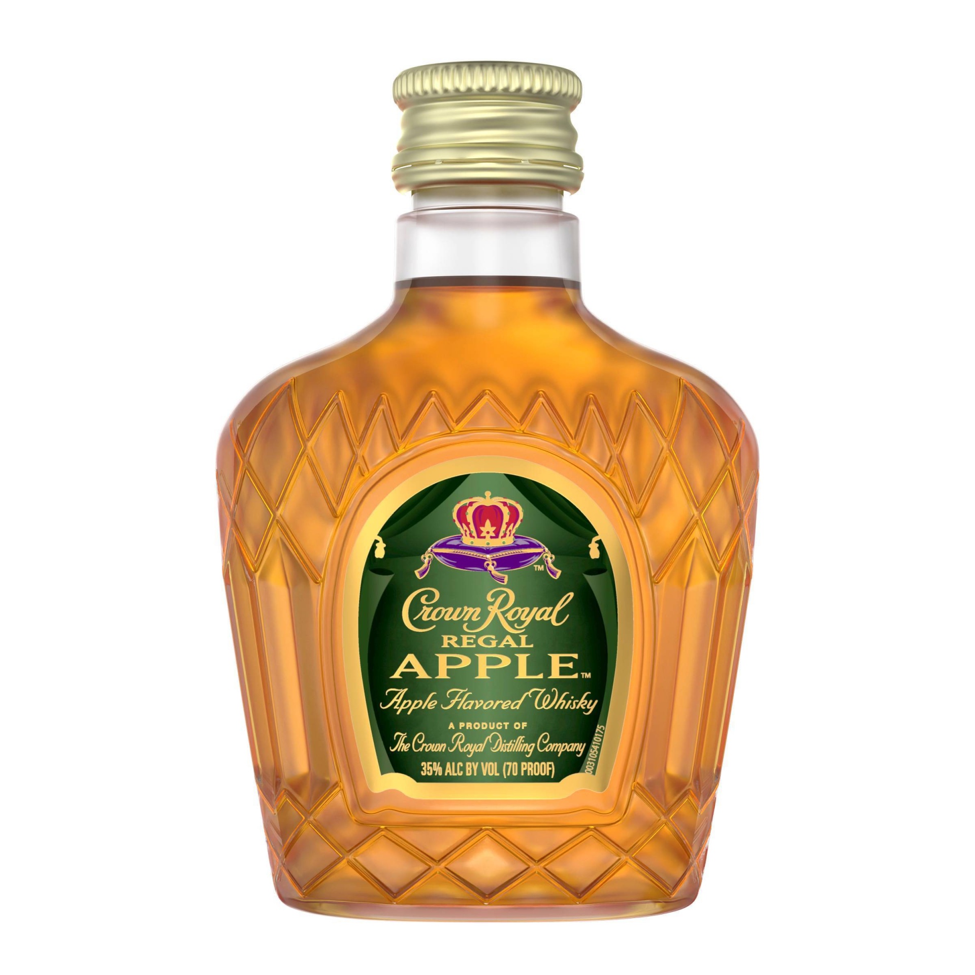 slide 1 of 4, Crown Royal Regal Apple Flavored Canadian Whisky - 50ml Plastic Bottle, 50 ml