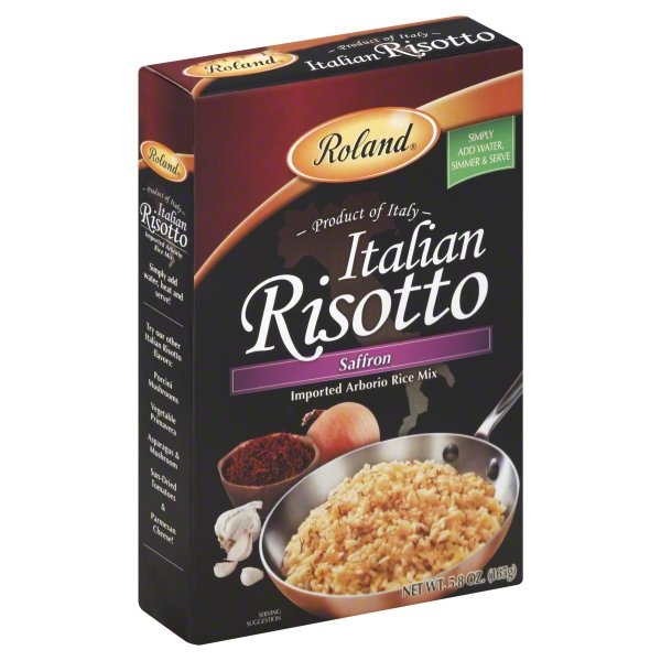 slide 1 of 4, Roland Risotto With Saffron, 5.8 oz