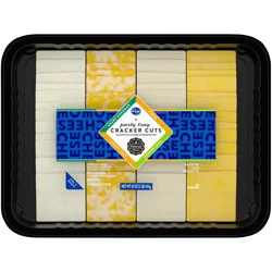 Kroger Sharp Cheddar Swiss Colby Jack Pepper Jack Cracker Cuts