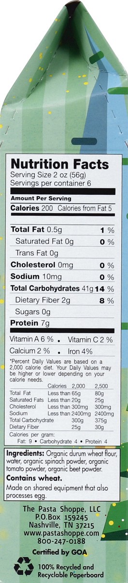 slide 4 of 4, Pastabilities Organic Tree Pasta, 1 ct