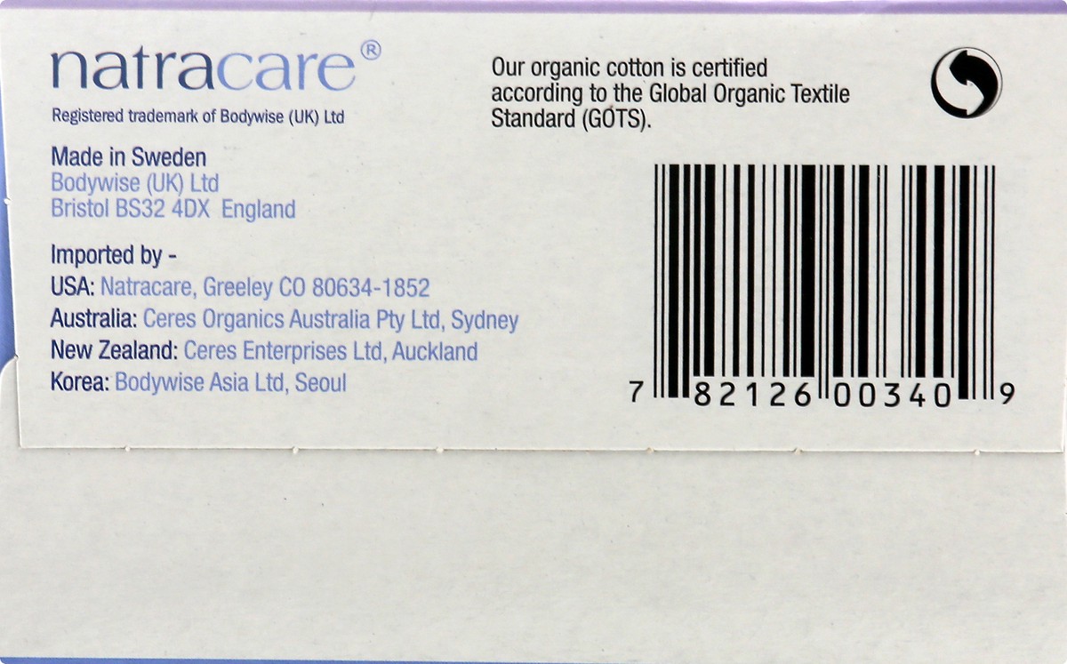 slide 8 of 10, Natracare Pads 10 ea, 10 ct
