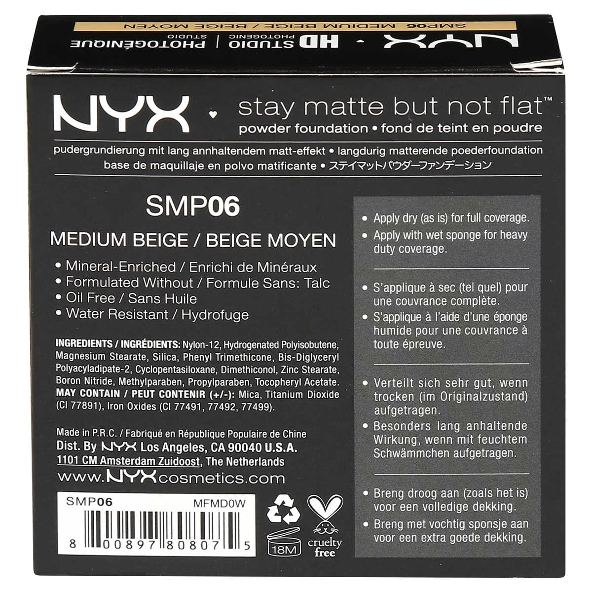 slide 3 of 5, NYX Professional Makeup Foundation 0.26 oz, 0.26 oz