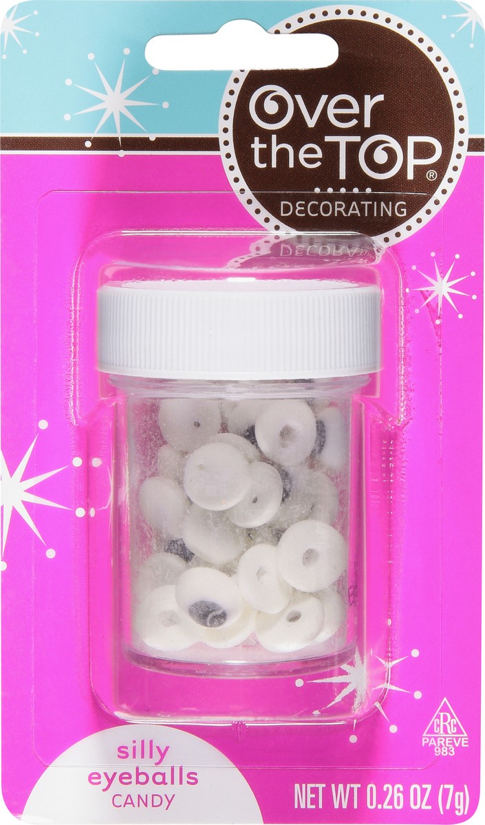 slide 7 of 15, Over The Top Decorating Silly Eyeballs Candy - 0.26 oz, 0.26 oz