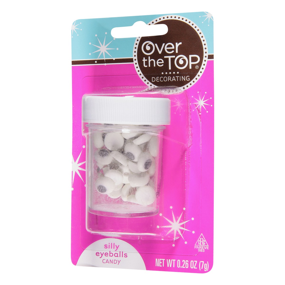 slide 2 of 15, Over The Top Decorating Silly Eyeballs Candy - 0.26 oz, 0.26 oz