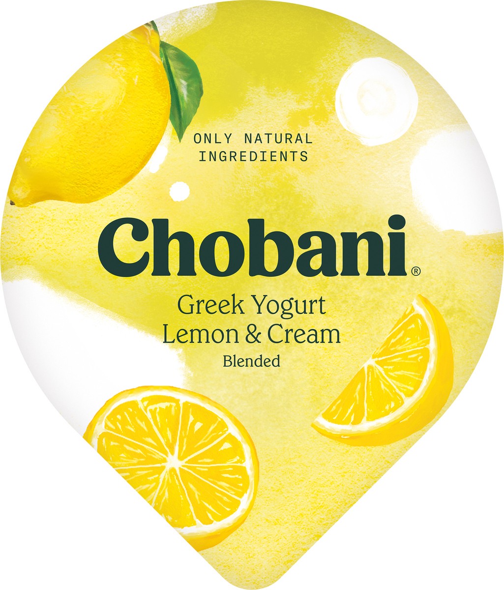 slide 7 of 7, Chobani Lemon & Cream Blended Greek Yogurt - 5.3oz, 5.3 oz