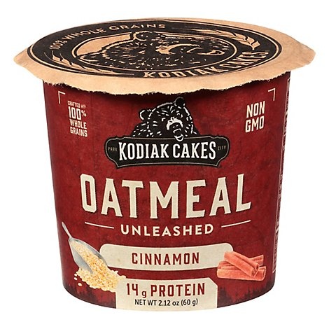 slide 1 of 1, Kodiak Cakes Oatmeal Cinmn Cup, 2.12 oz