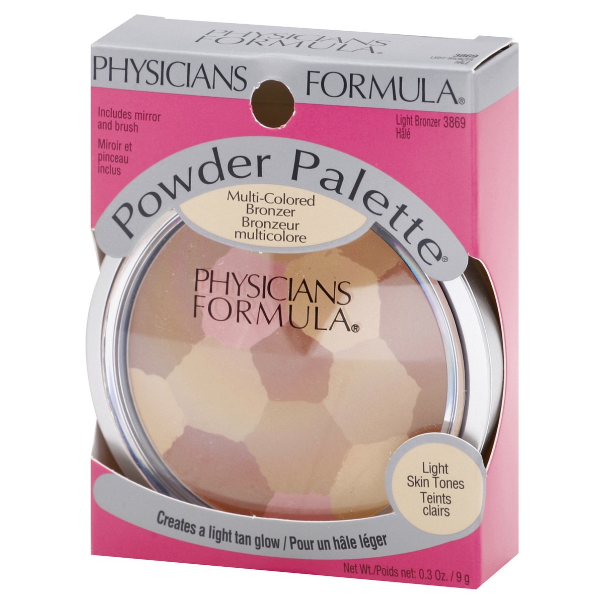 slide 2 of 9, Physicians Formula Multi-colored Light Bronzer Powder, 0.3 oz