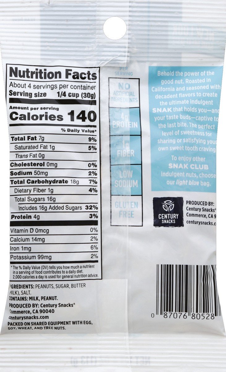 slide 4 of 6, DSD SNACKS Toffee Peanuts, 4 oz