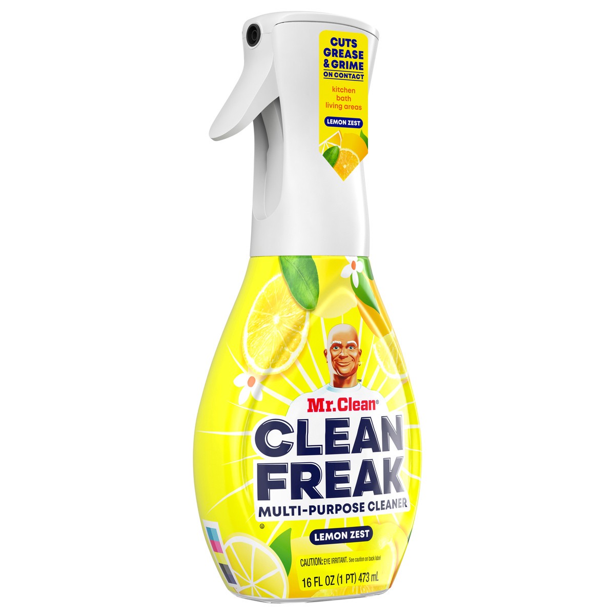 slide 3 of 4, Mr. Clean Clean Freak Deep Cleaning Mist Multi-Surface Spray, Lemon Zest Scent, 1 Starter Kit, 16 fl oz, 16 fl oz