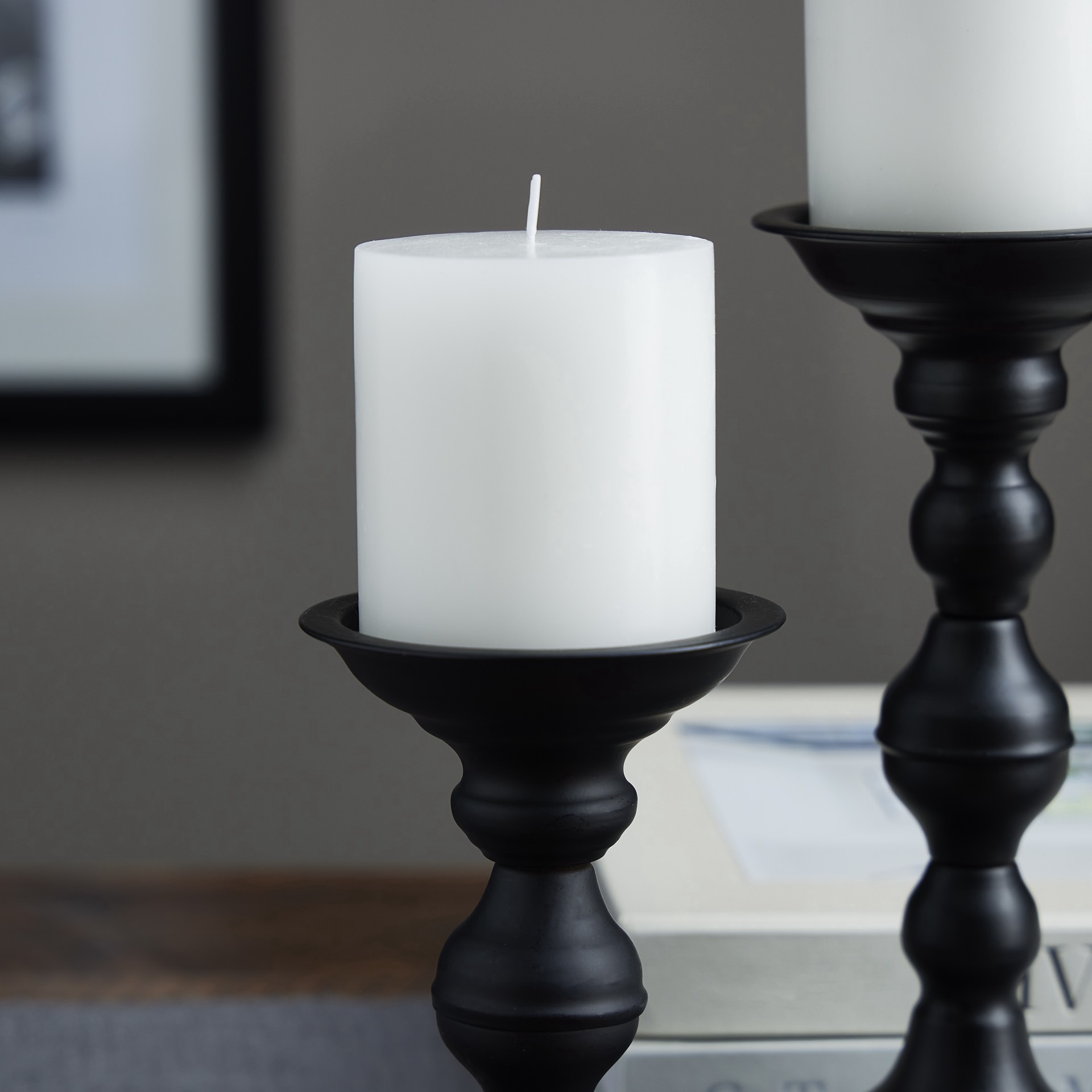 slide 3 of 3, 2.75" X 3" Pillar Candle By Ashland, 2.75 in x 3 in