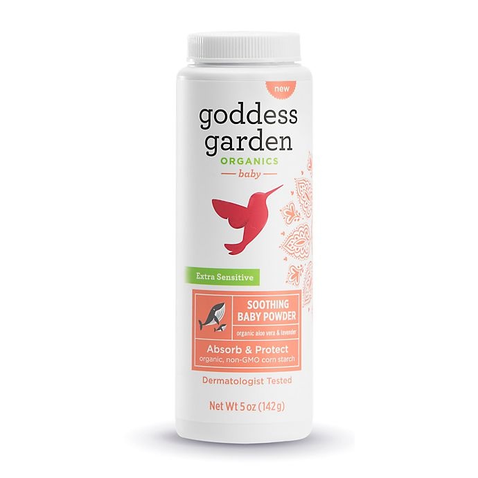 slide 1 of 1, Goddess Garden Organics Soothing Baby Powder, 5 oz