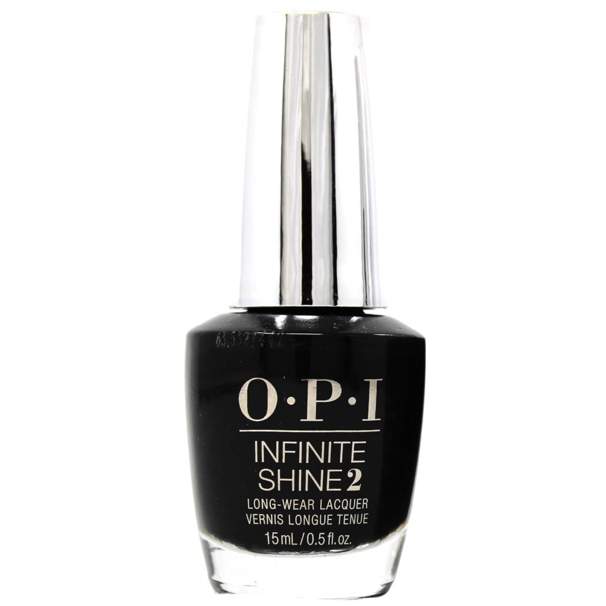 slide 1 of 5, OPI Infinite Shine Black Onyx, 0.5 oz