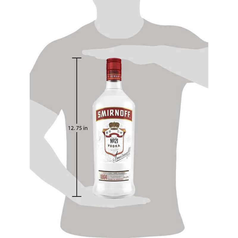 slide 4 of 11, Smirnoff Vodka - 1.75L Plastic Bottle, 1.75 liter