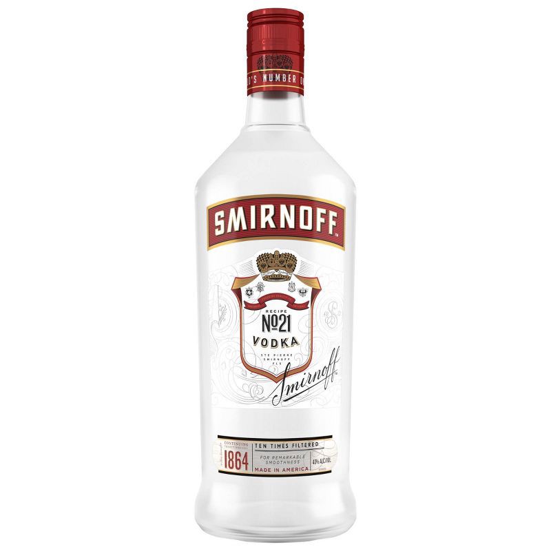 slide 1 of 11, Smirnoff Vodka - 1.75L Plastic Bottle, 1.75 liter