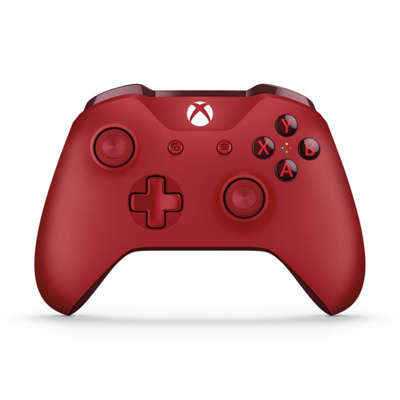 slide 1 of 5, Microsoft Xbox One Wireless Controller - Red, 1 ct