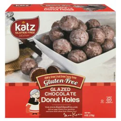 Katz Gluten-Free Glazed Chocolate Donut Holes 6 oz