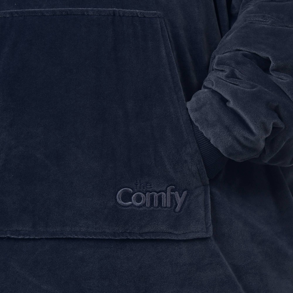 slide 8 of 12, The Comfy Original Wearable Blanket - Blue, 1 ct