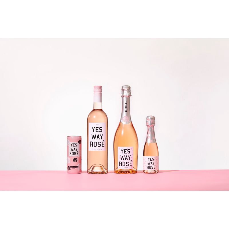 slide 8 of 8, Yes Way Brut Rosé Sparkling Wine - 750ml Bottle, 750 ml