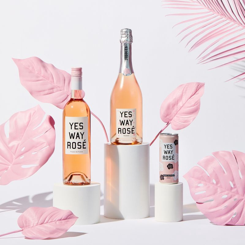 slide 4 of 8, Yes Way Brut Rosé Sparkling Wine - 750ml Bottle, 750 ml