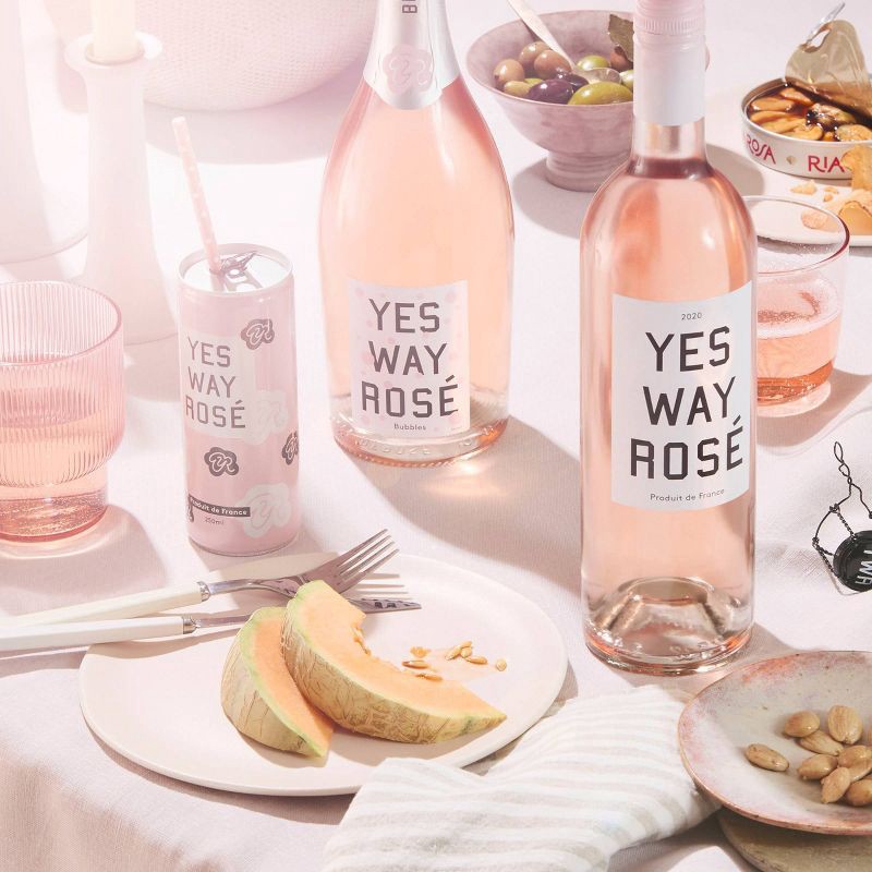 slide 6 of 8, Yes Way Brut Rosé Sparkling Wine - 750ml Bottle, 750 ml