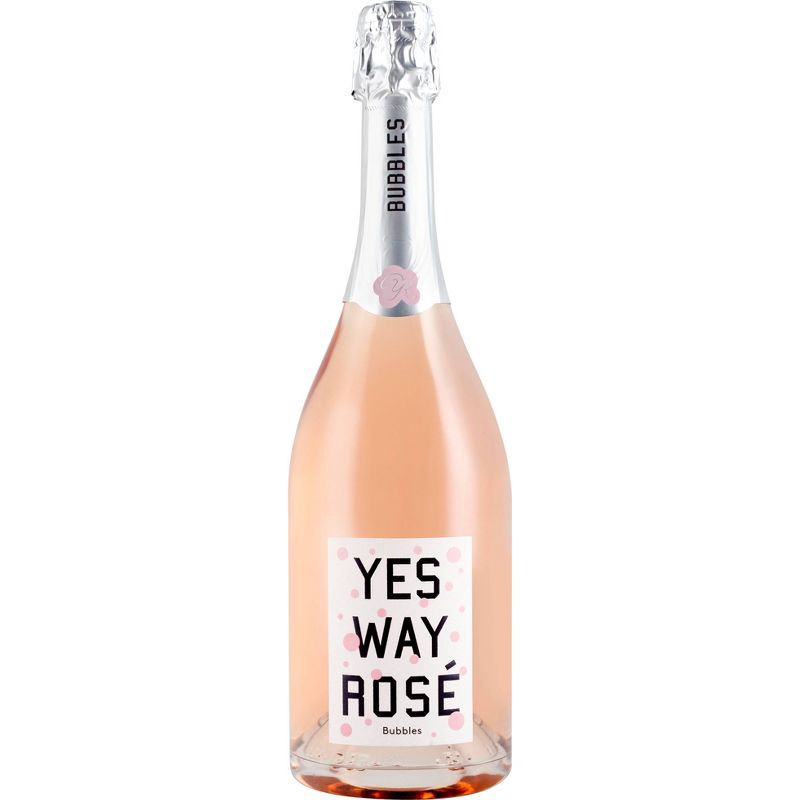 slide 1 of 8, Yes Way Brut Rosé Sparkling Wine - 750ml Bottle, 750 ml