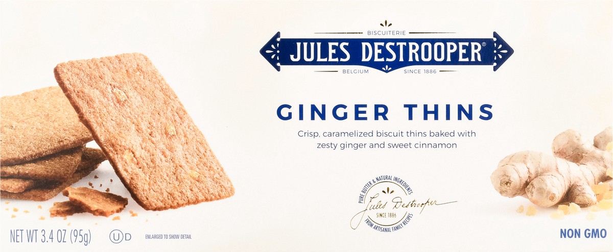 slide 13 of 13, Jules Destrooper Ginger Thins 3.4 oz, 3.4 oz