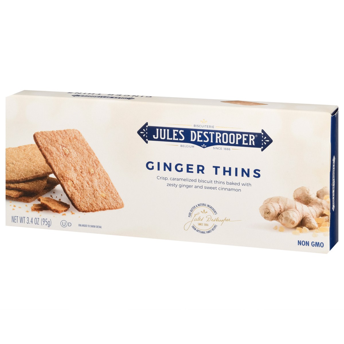 slide 8 of 13, Jules Destrooper Ginger Thins 3.4 oz, 3.4 oz