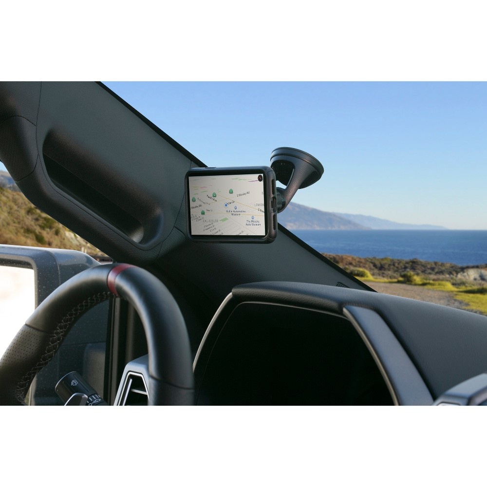 slide 6 of 6, Scosche MagicMount Pro Window/Dash Magnetic Mount with 10W Qi Wireless Car Charger - Black/Silver, 1 ct