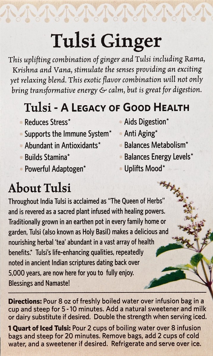 slide 3 of 5, Organic India Tulsi - 18 ct, 18 ct