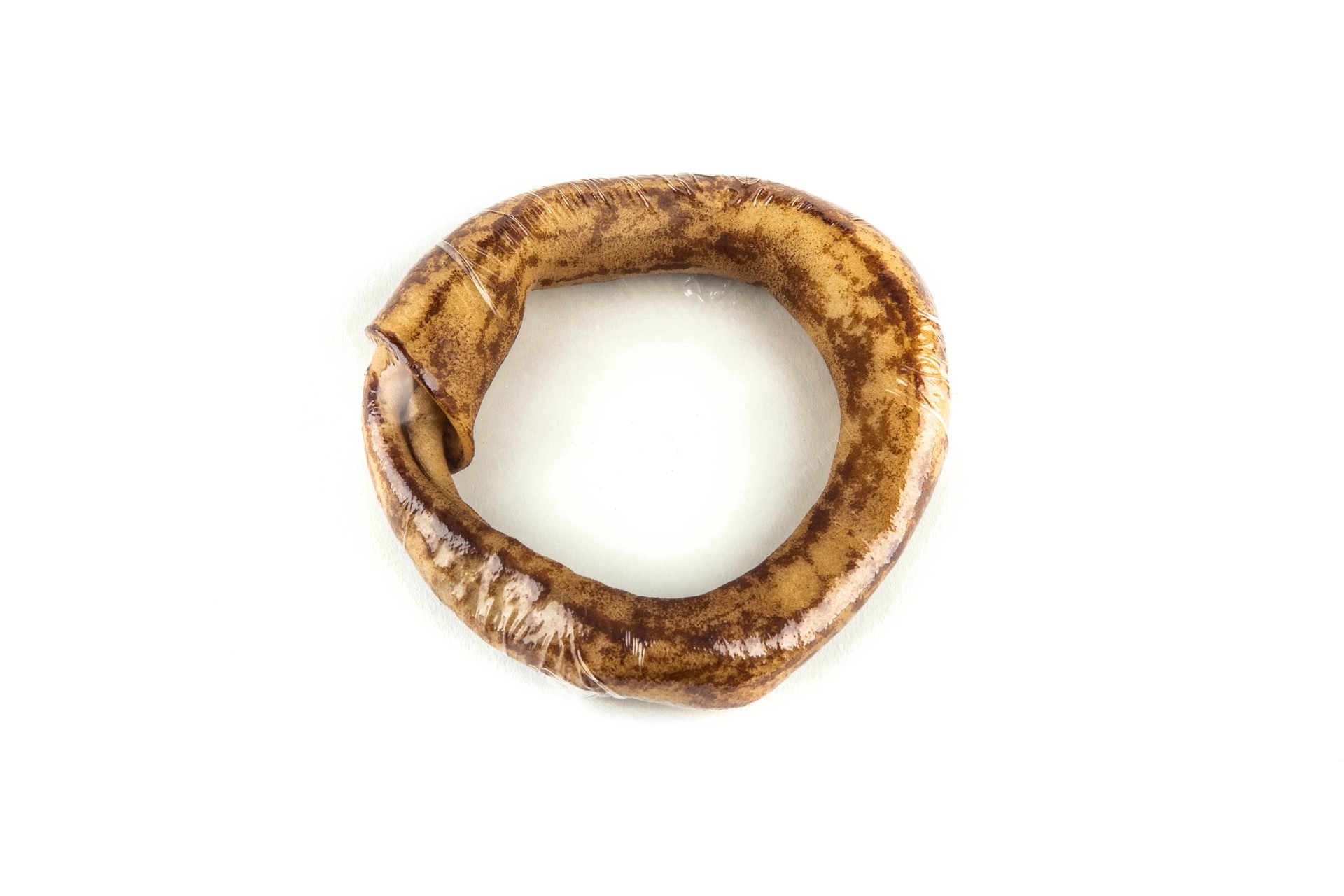 slide 1 of 1, Woof and Whiskers Collagen Beefhide Donut Chicken Flavor Dog Treat, 1 ct