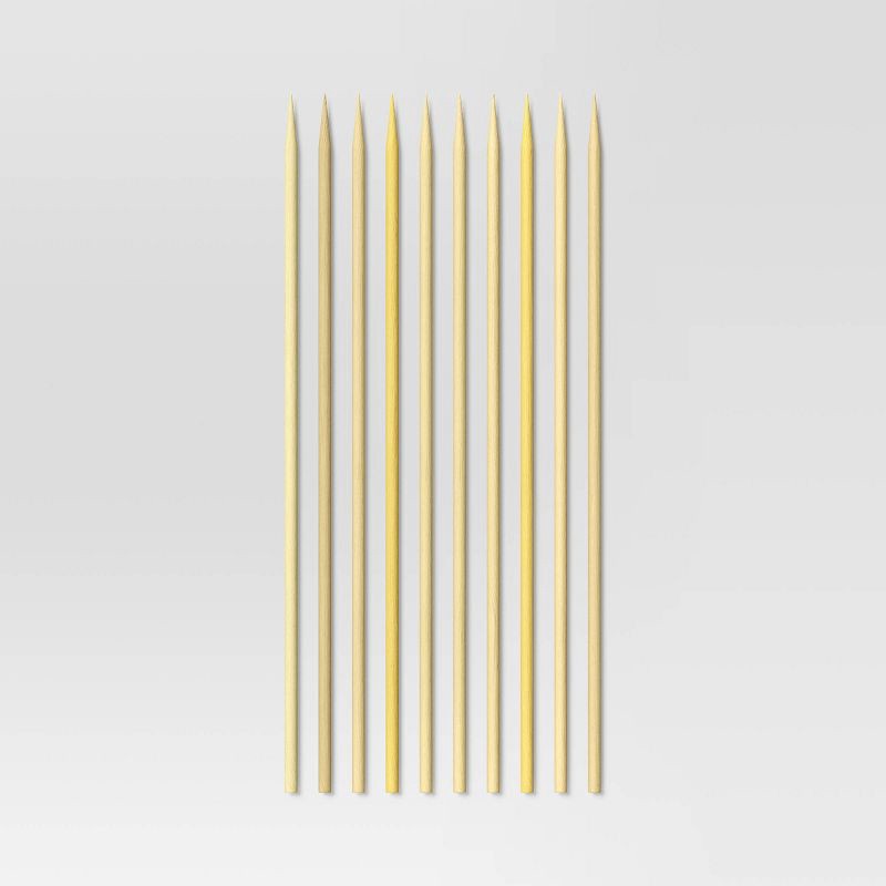 slide 2 of 3, 13" 100pc Bamboo Skewers - Room Essentials™, 100 ct