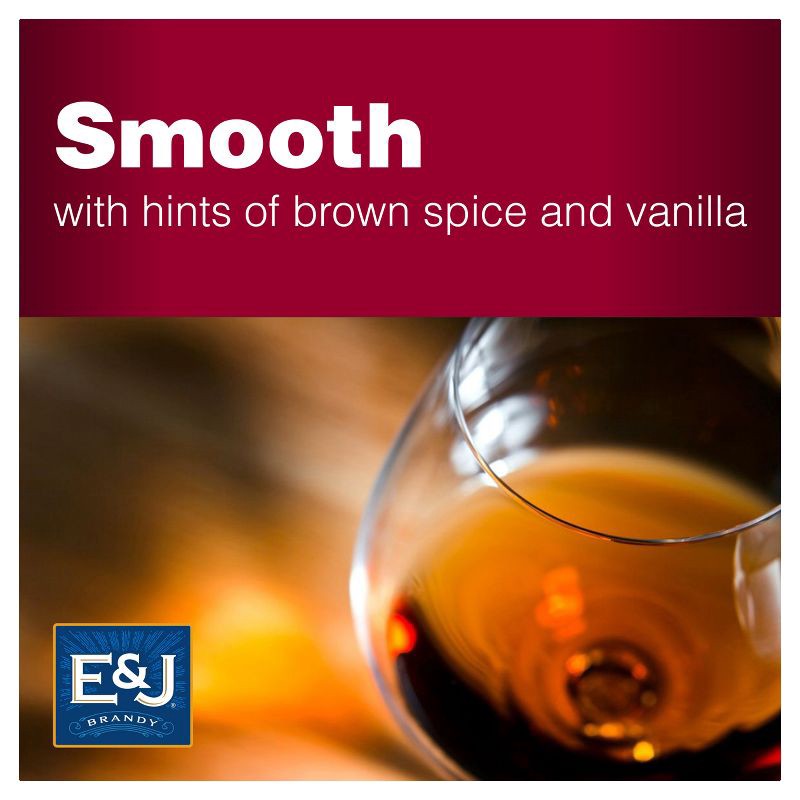 slide 2 of 6, E&J VS Brandy - 50ml Mini Bottle, 50 ml